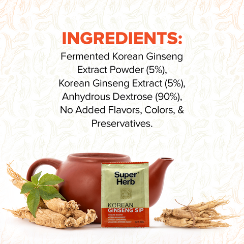 Super Herb Korean Ginseng Tea